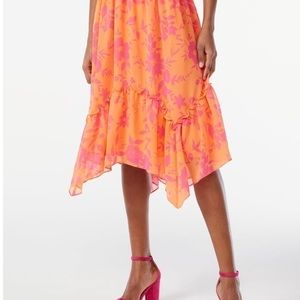 Beautiful Tropical Spring/ Summer Skirt Woman’s Size Medium NWT